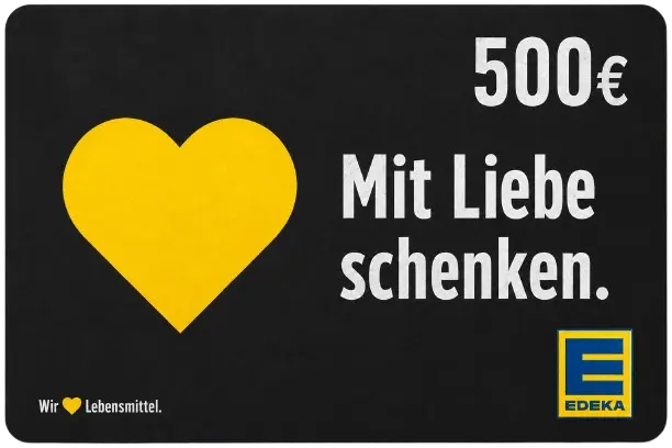 500€ EDEKA Gutschein